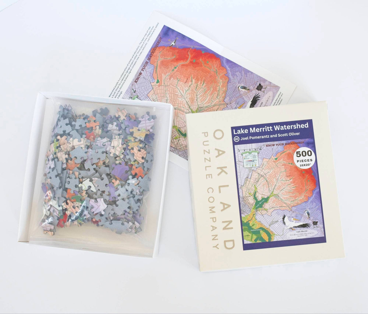 Lake Merritt Watershed 500-piece Jigsaw Puzzle