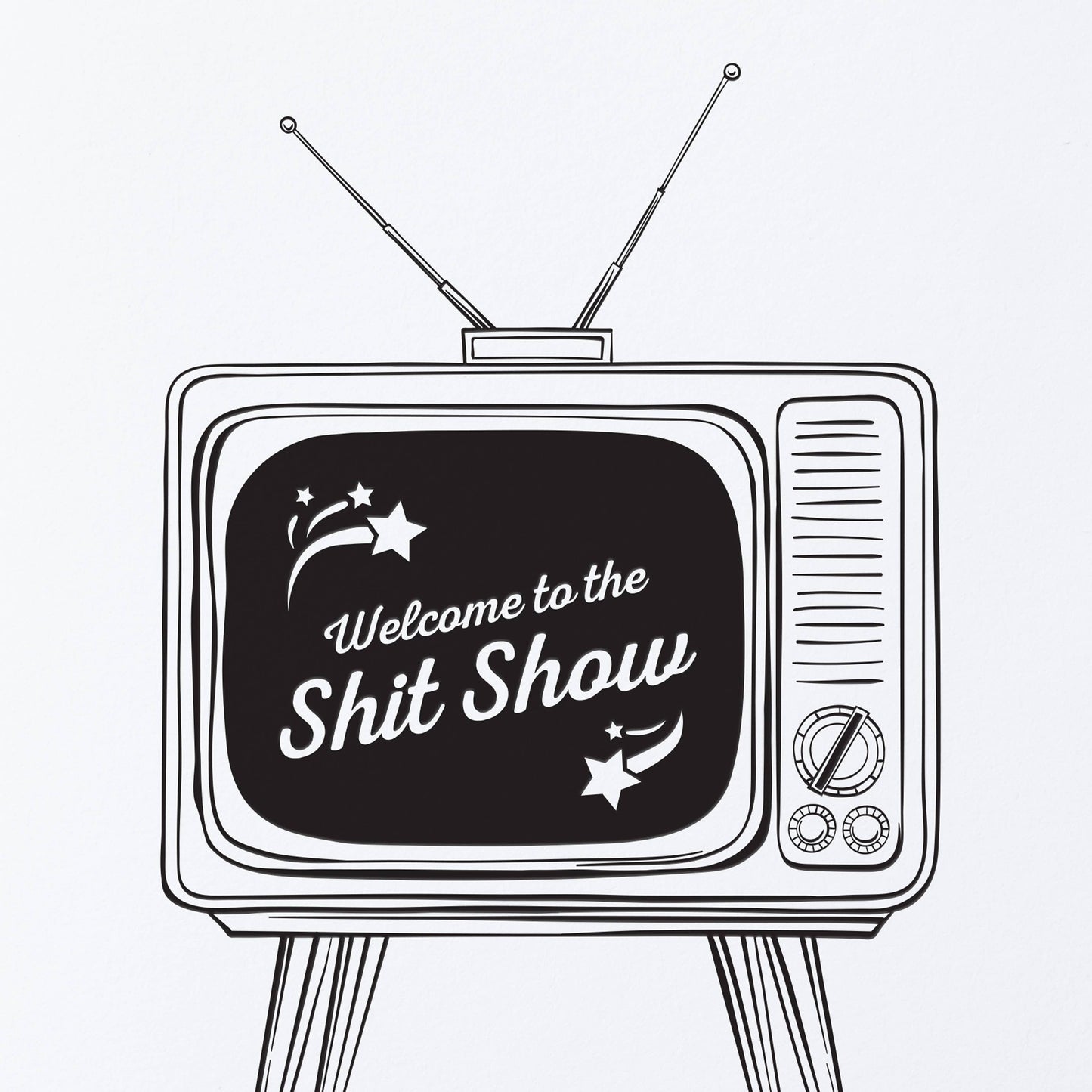 Shit Show Greeting Card