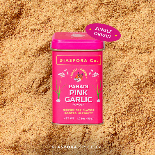 Pink Pahadi Garlic — Single-Origin Himalayan Garlic Powder (Sourced by Tons Trails)