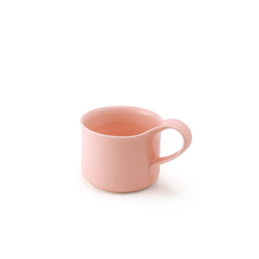 Bee House Ceramic Café Mug — Pink (6.8 oz)