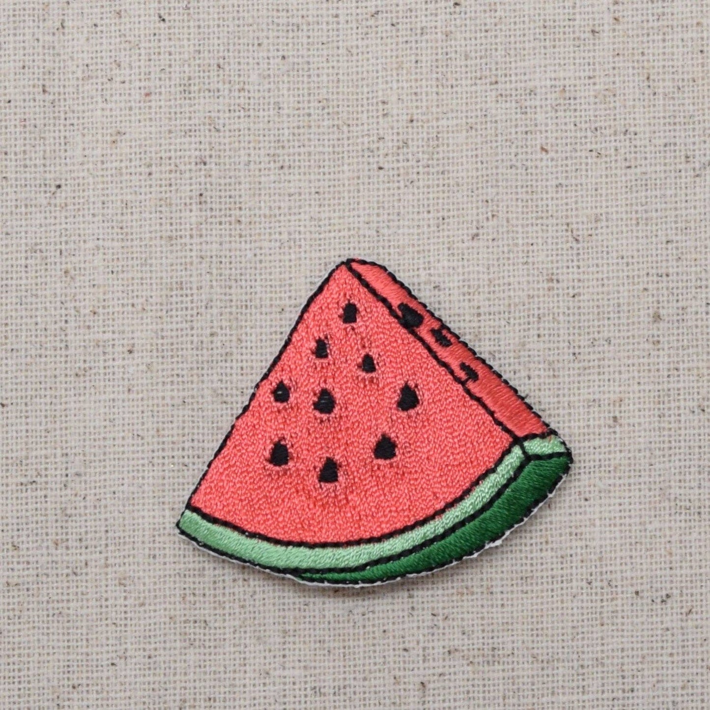 Watermelon Slice - Pink - Fruit - Iron on Patch