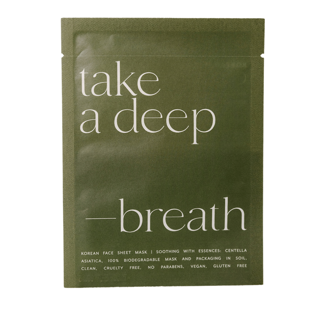 Korean Sheet Mask — Take a Deep Breath