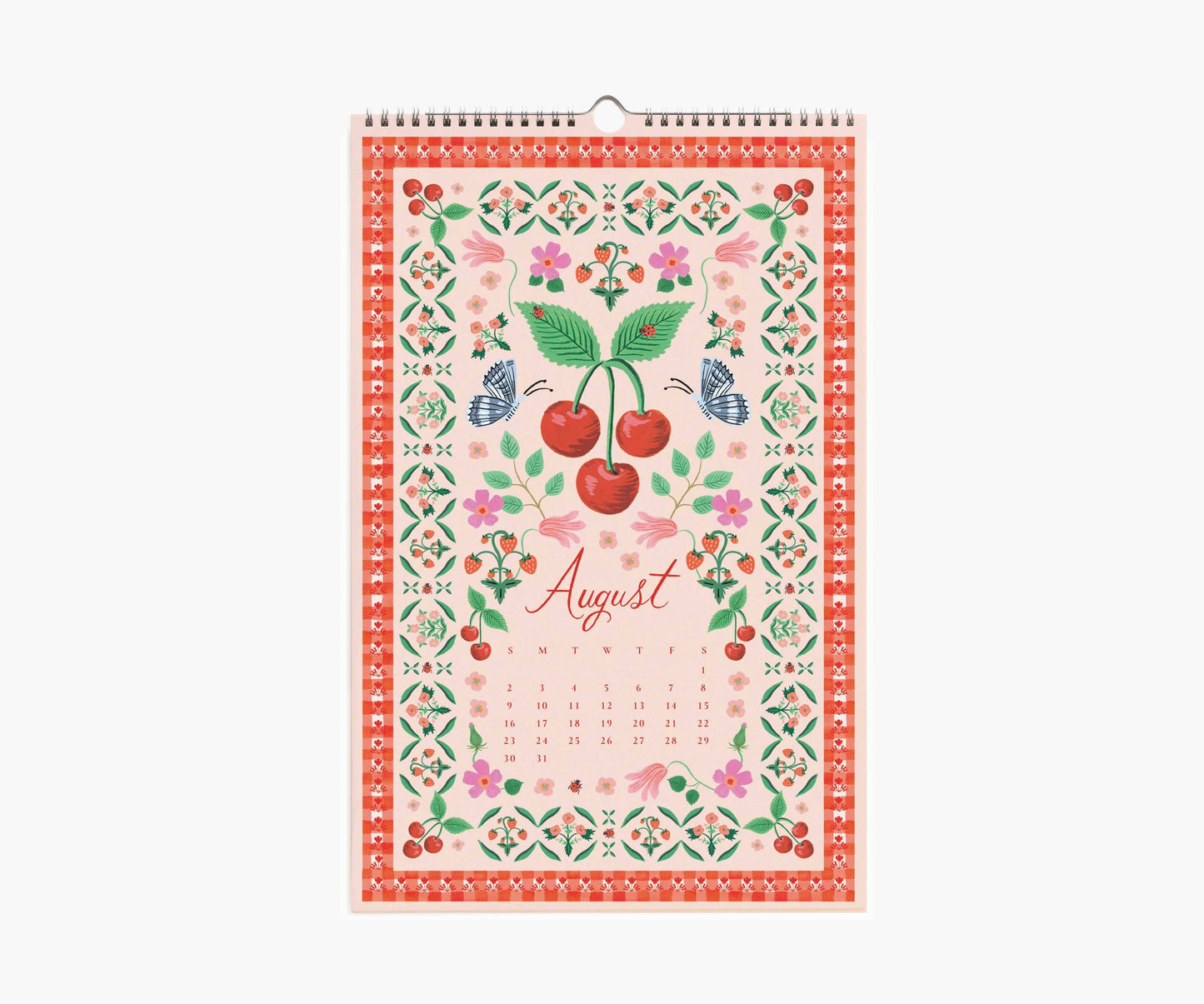 2026 Flora Wall Calendar