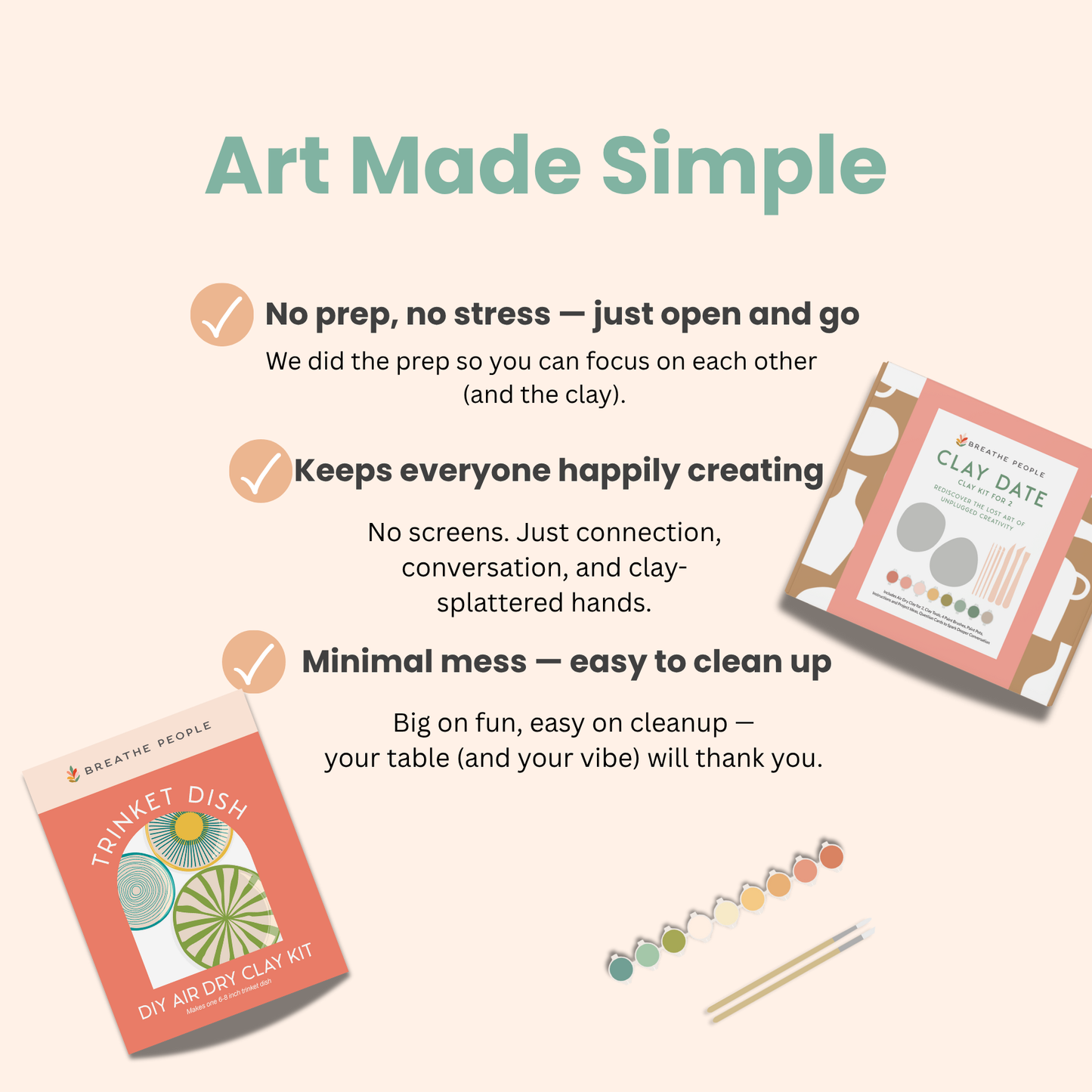 DIY Air Dry Clay Kit — Make Your Own Wind Chimes