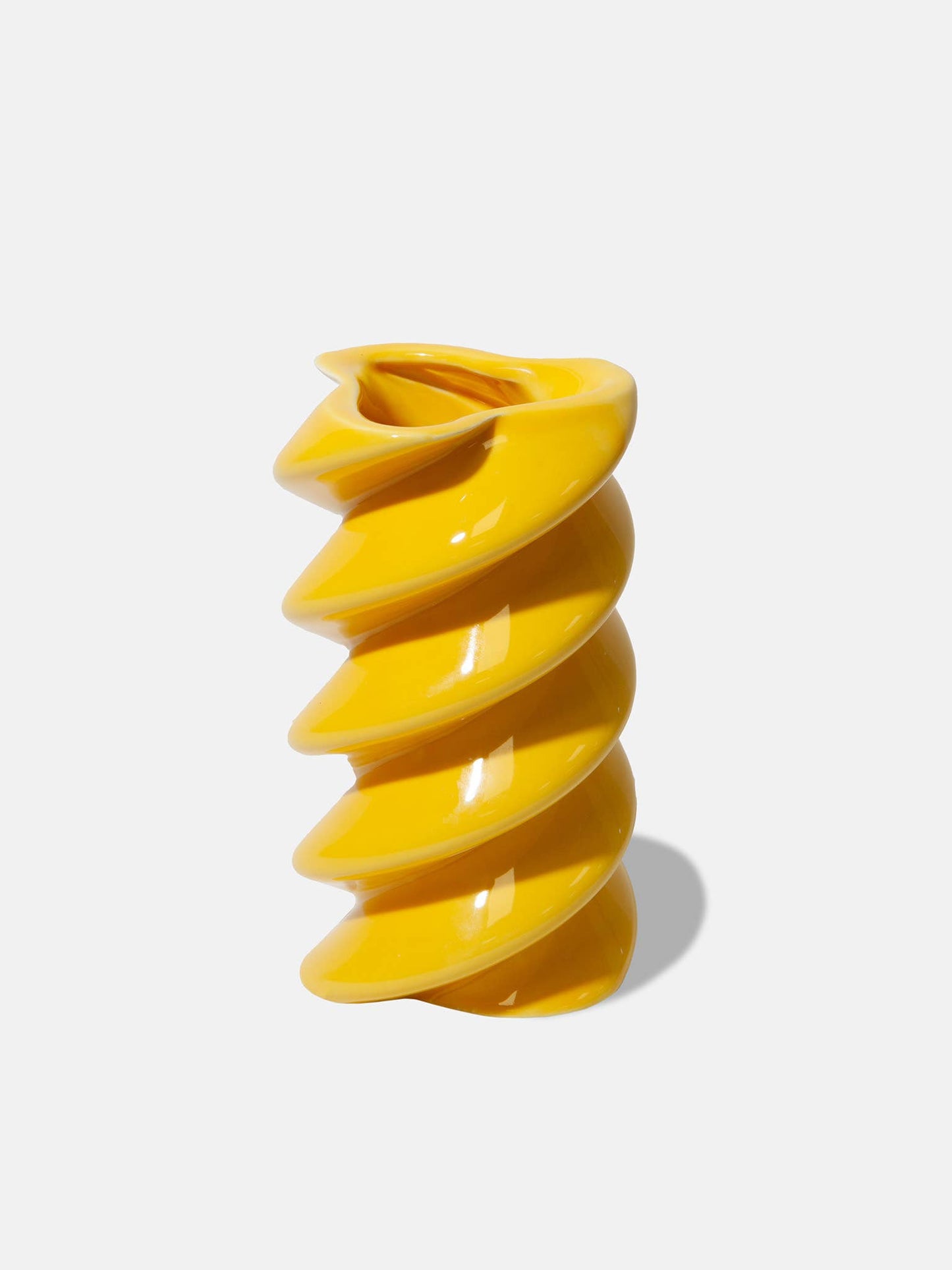 Fusilli-Shaped Vase — Pasta Party Centerpiece