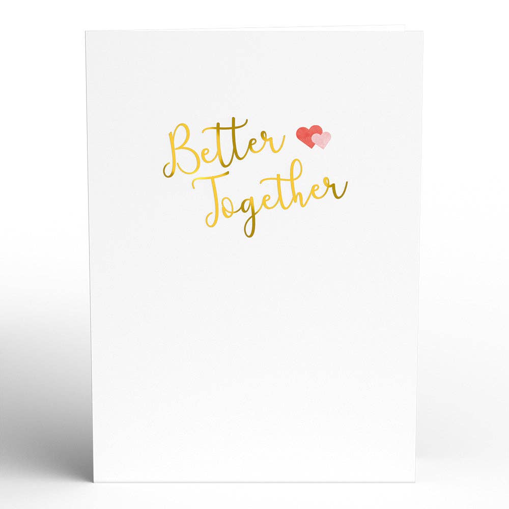 Lovepop Cards - Better Together Anniversary Pop-up Card 5x7"