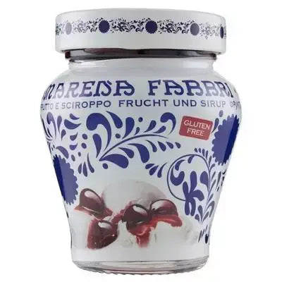 Fabbri Amarena Italian Tart Cherries — 230 g Glass Jar