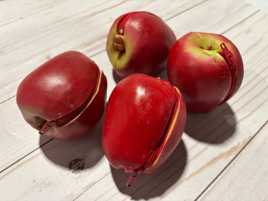 Gag Gift Coin Purse — Apple