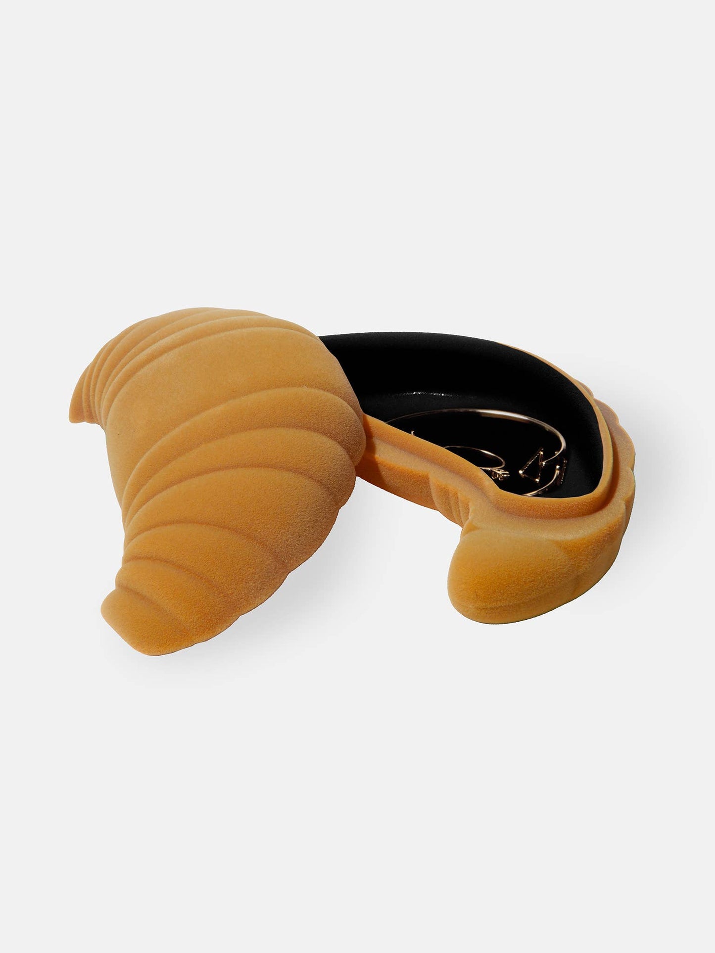 Croissant Velvet Storage Box
