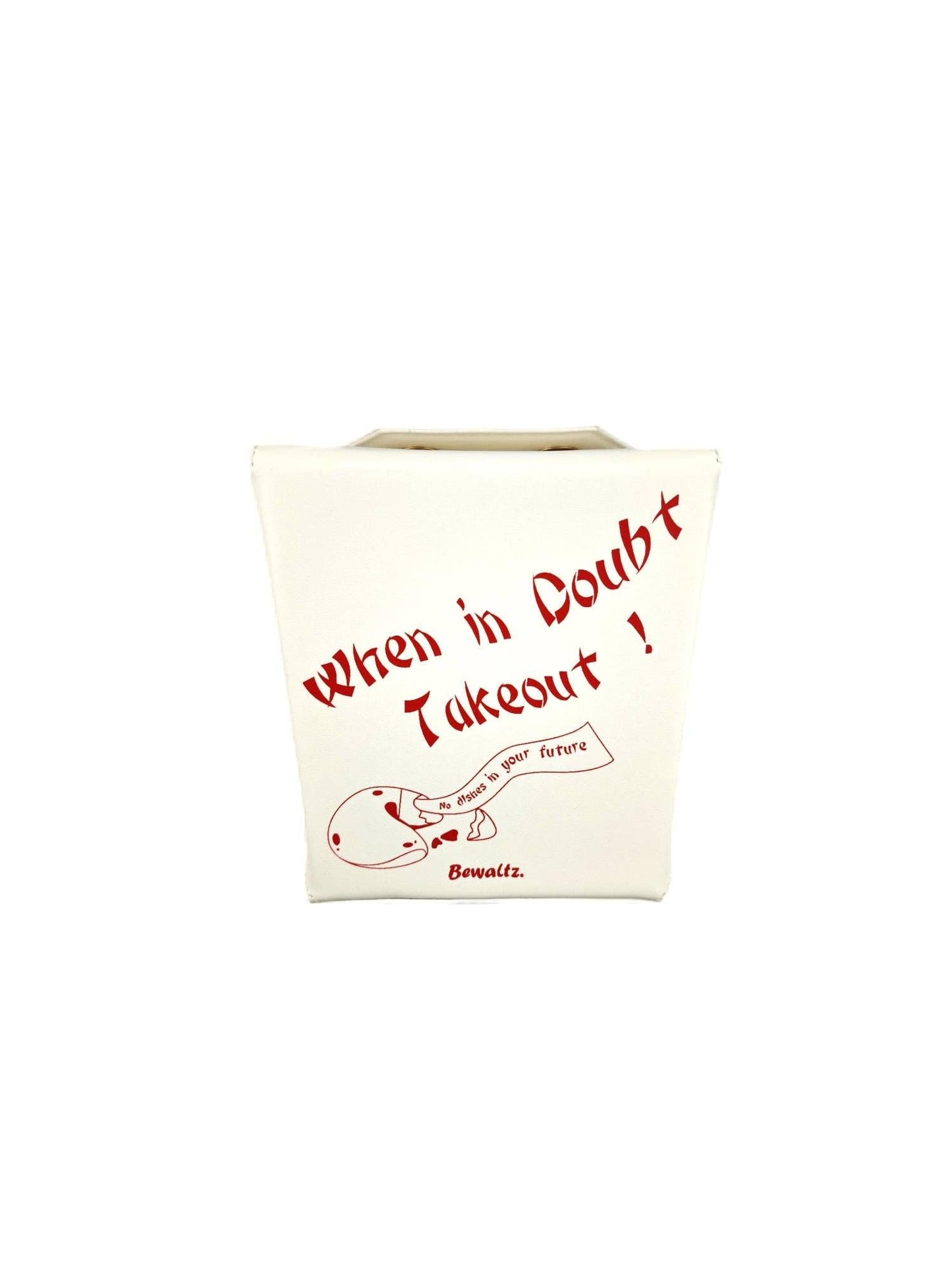 Takeout No Doubts Chinese Takeout Box Crossbody