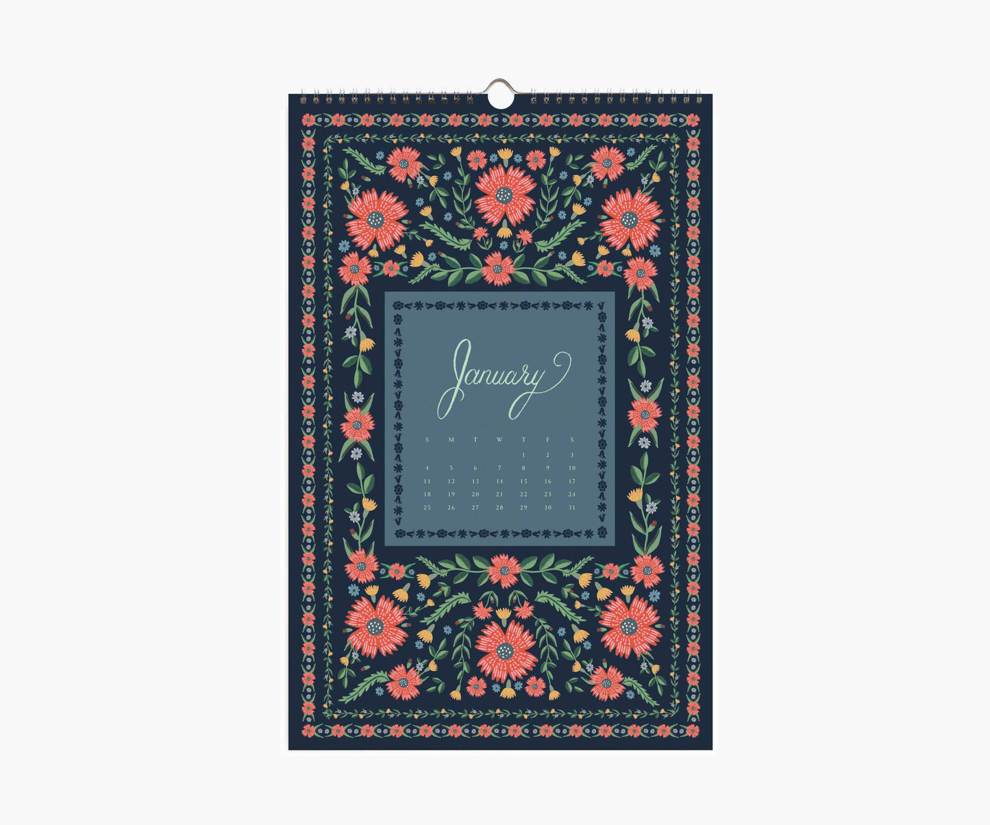 2026 Flora Wall Calendar