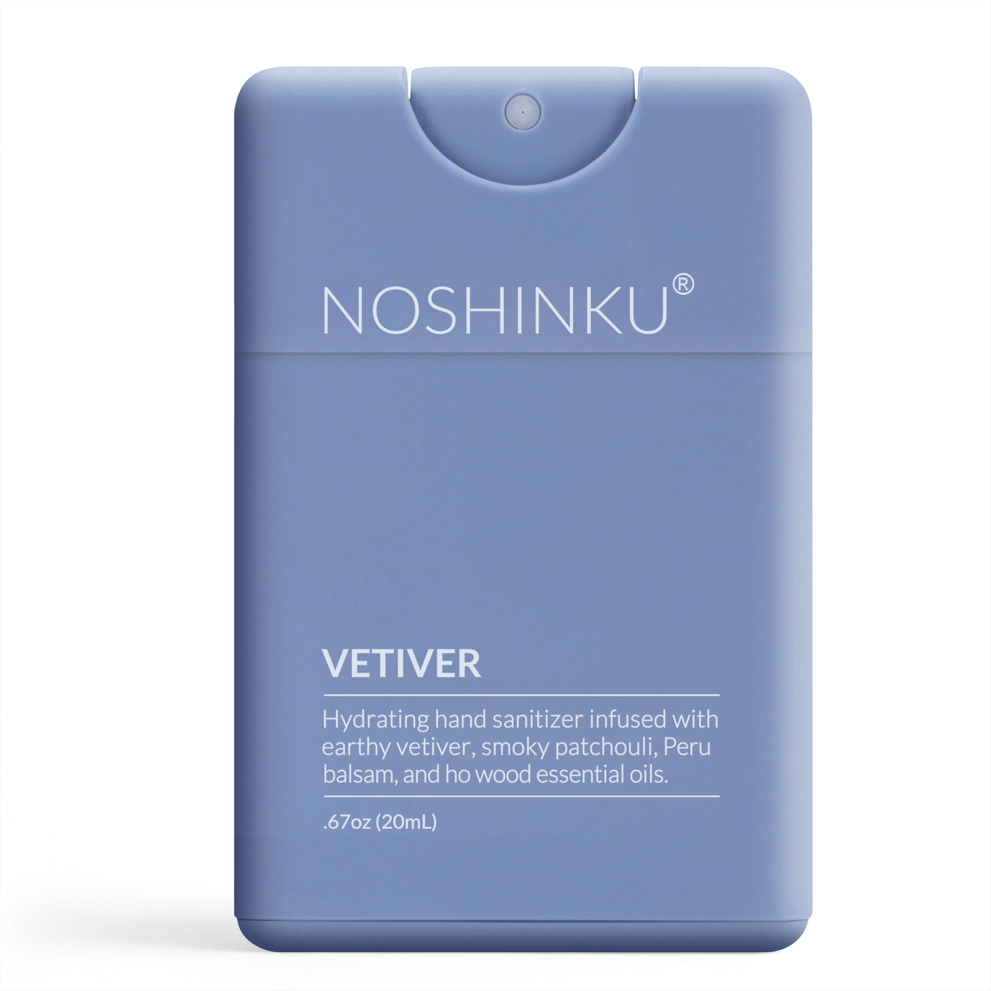 Refillable Vetiver Patchouli Hydrating Pocket Hand Sanitizer