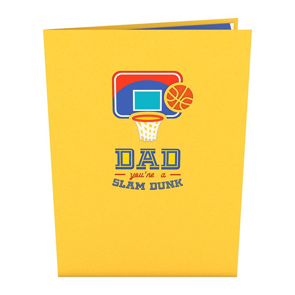 Lovepop Cards - Dad's Slam Dunk Pop-Up Card 5x7" (-62%)