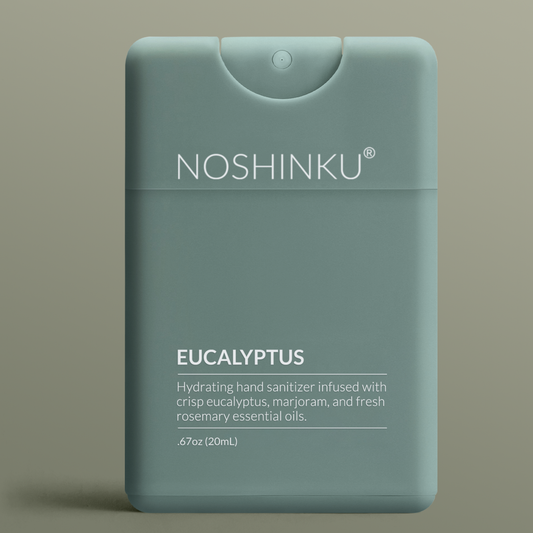 Refillable Eucalyptus Moisturizing Pocket Hand Sanitizer