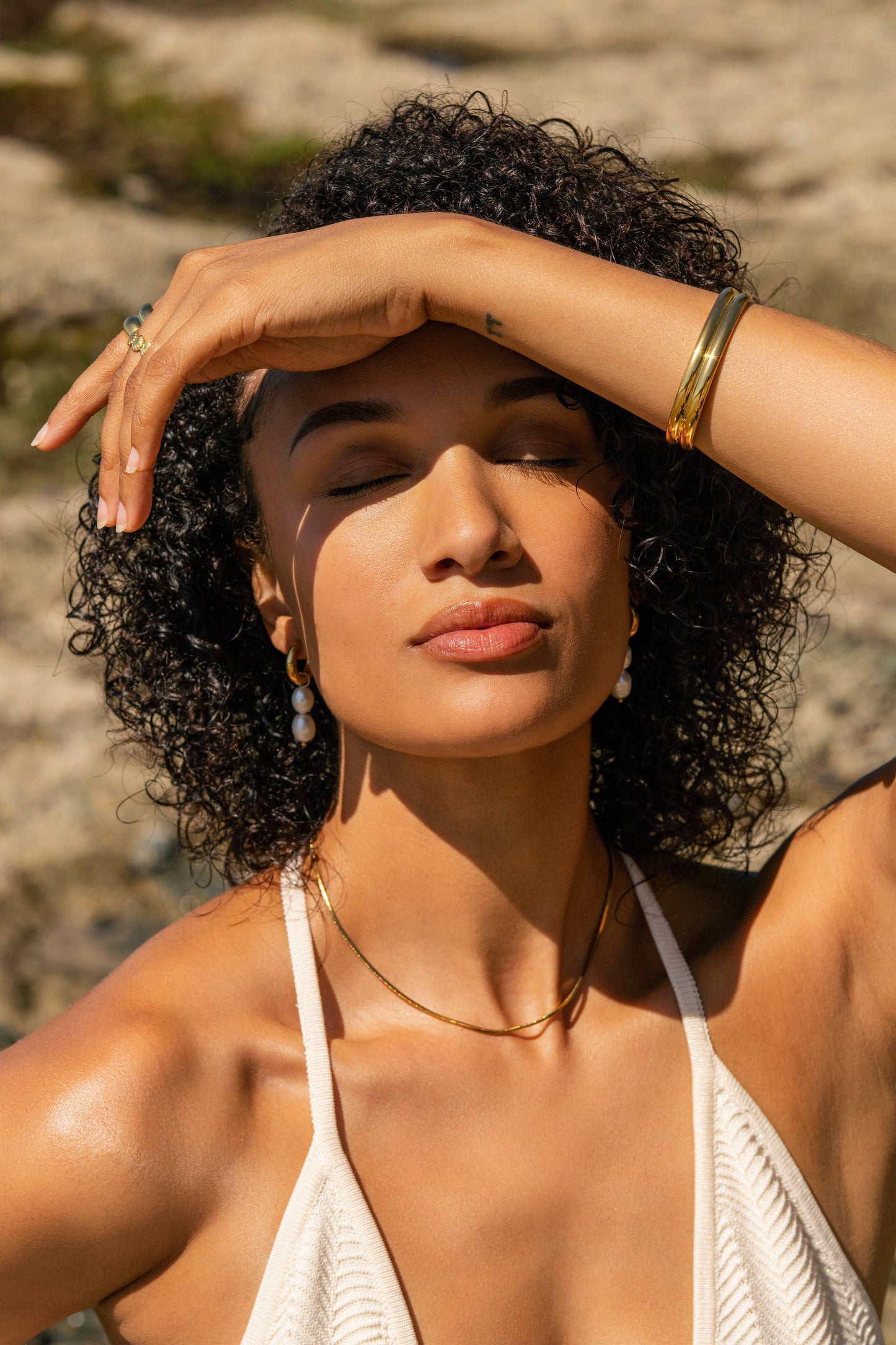 Boem Collection - Lani Pearl Drop Earrings