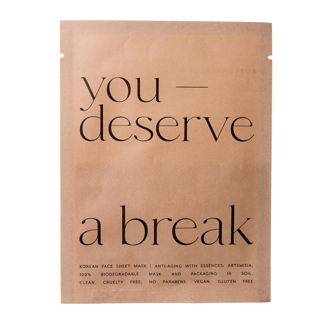Korean Sheet Mask — You Deserve a Break