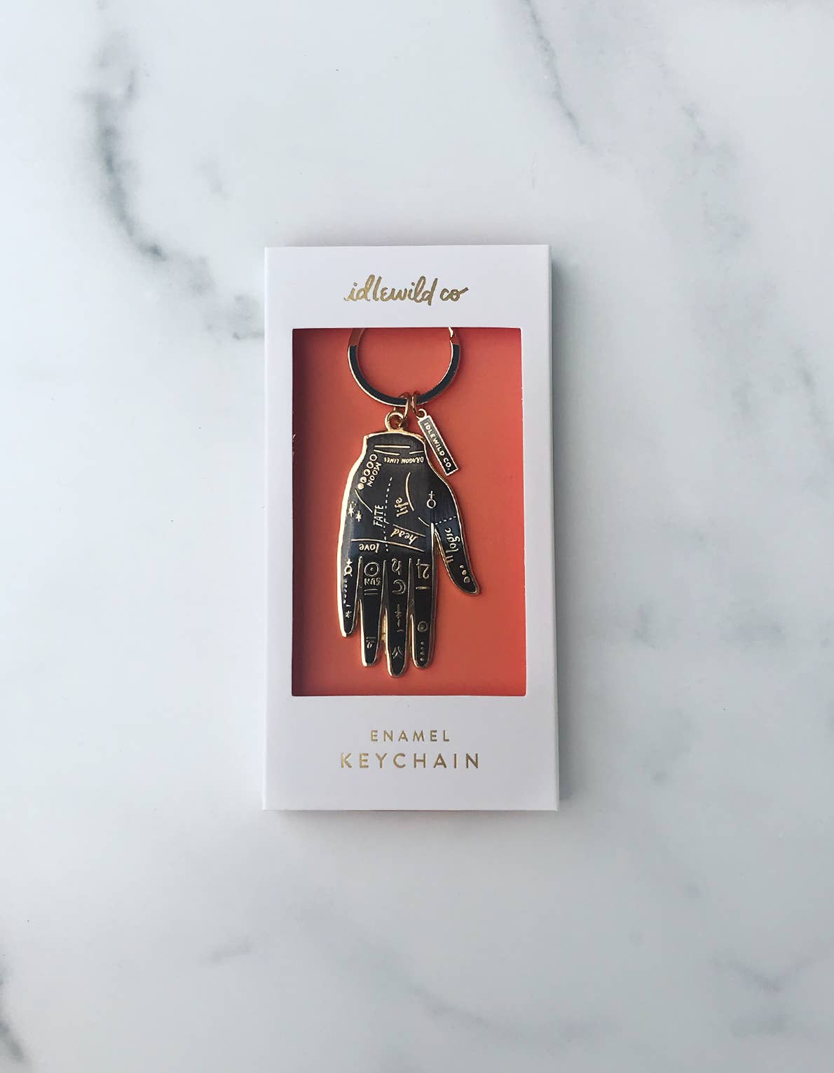 Palmistry Enamel Keychain — Idlewild Co.