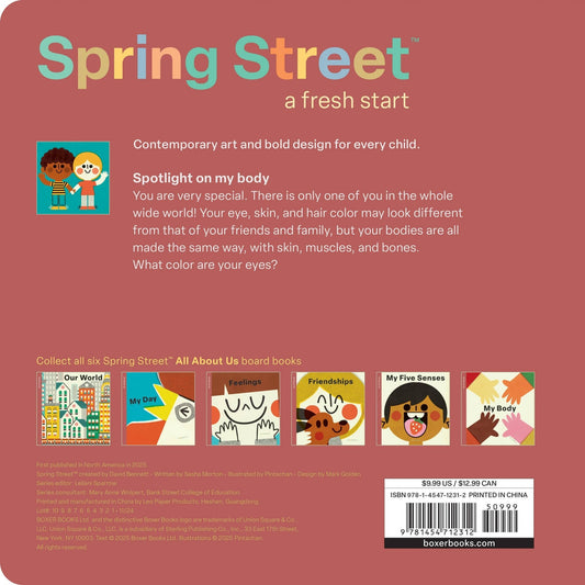 All About Us: My Body — Boxer Books - Dear John