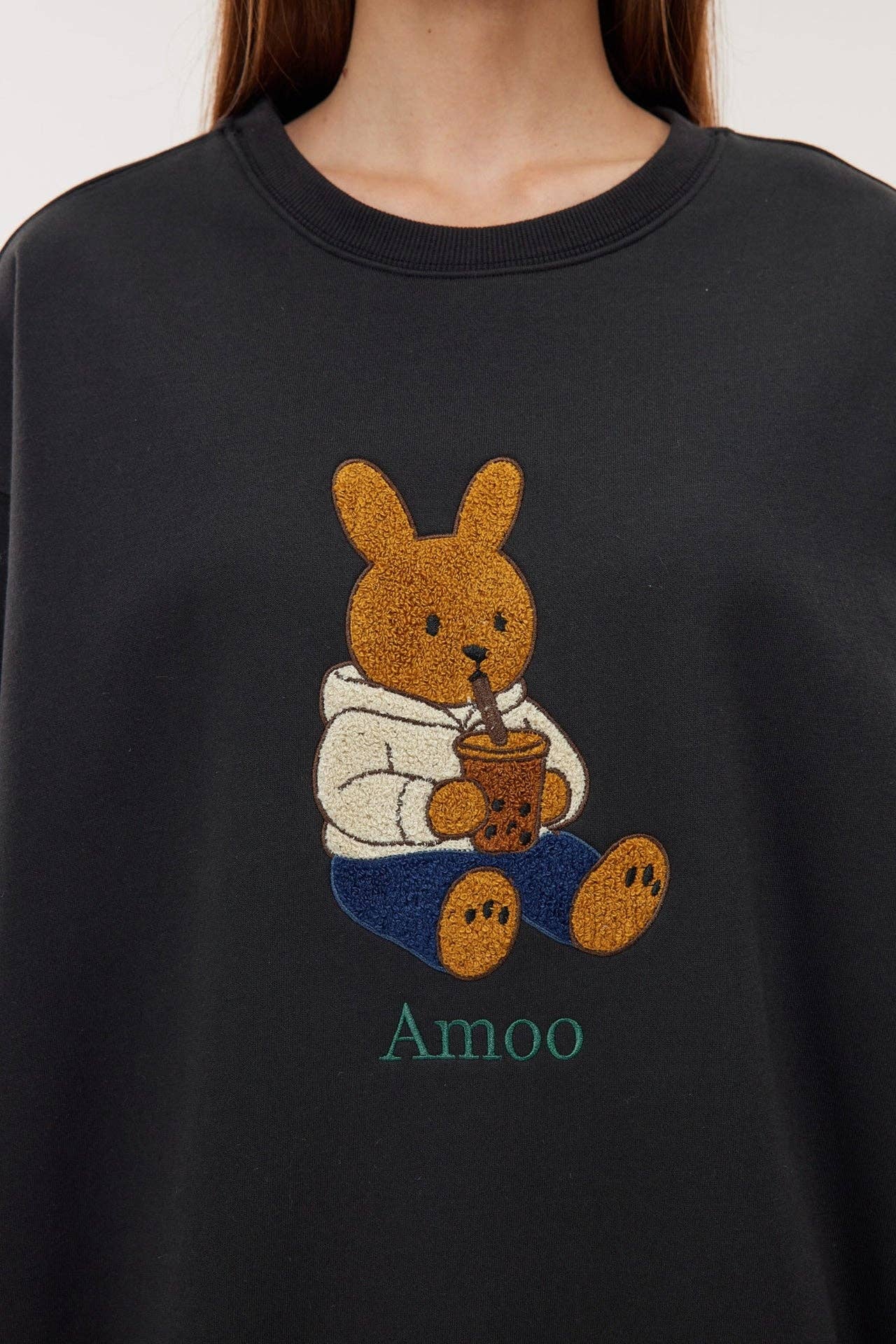 Amoo - Boba Bunny Sweatshirt - Dear John