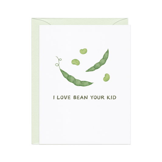 Amy Zhang - Bean Your Kid — Food Pun Mother's / Father's Day Card - Dear John