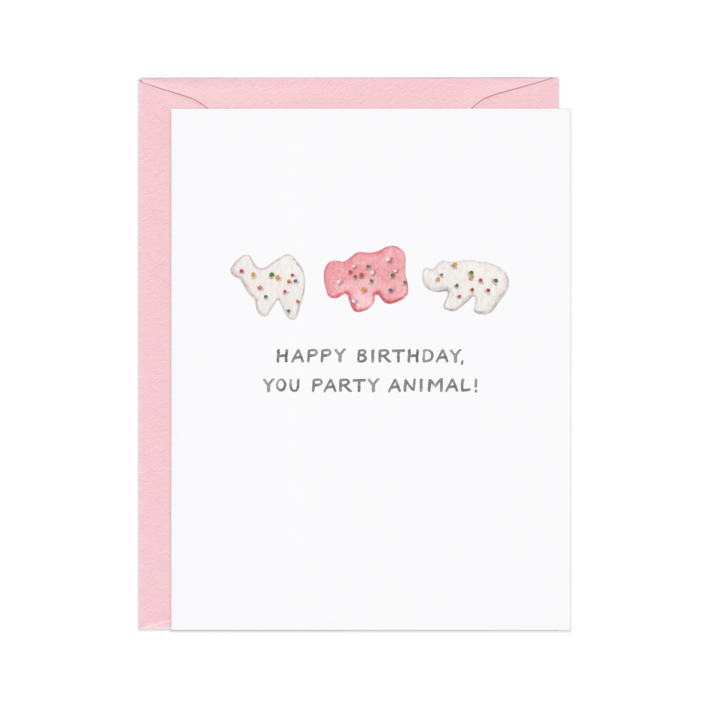 Amy Zhang - Party Animal (Cracker) — Snack Food Pun Birthday Card - Dear John
