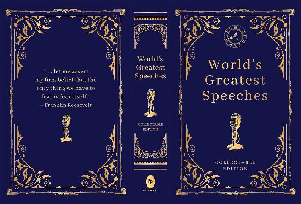 World's Greatest Speeches (Deluxe Hardbound Edition)