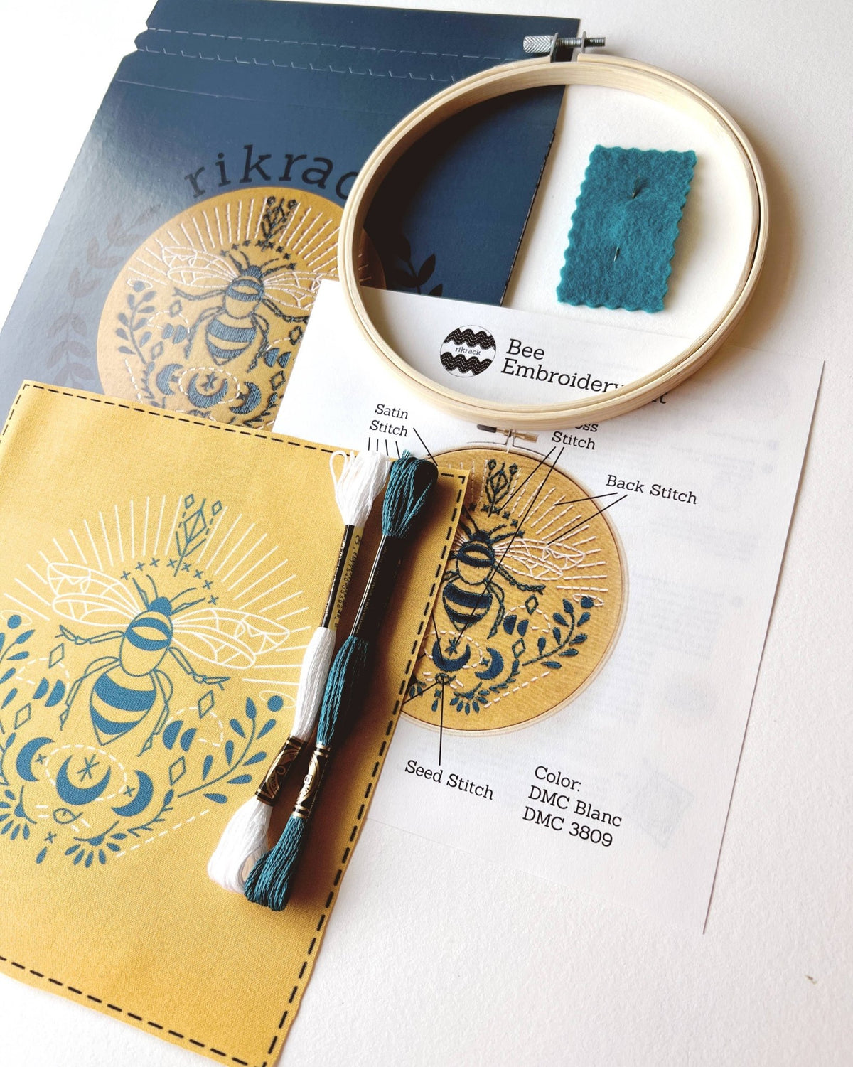 Bee Embroidery Kit - Dear John