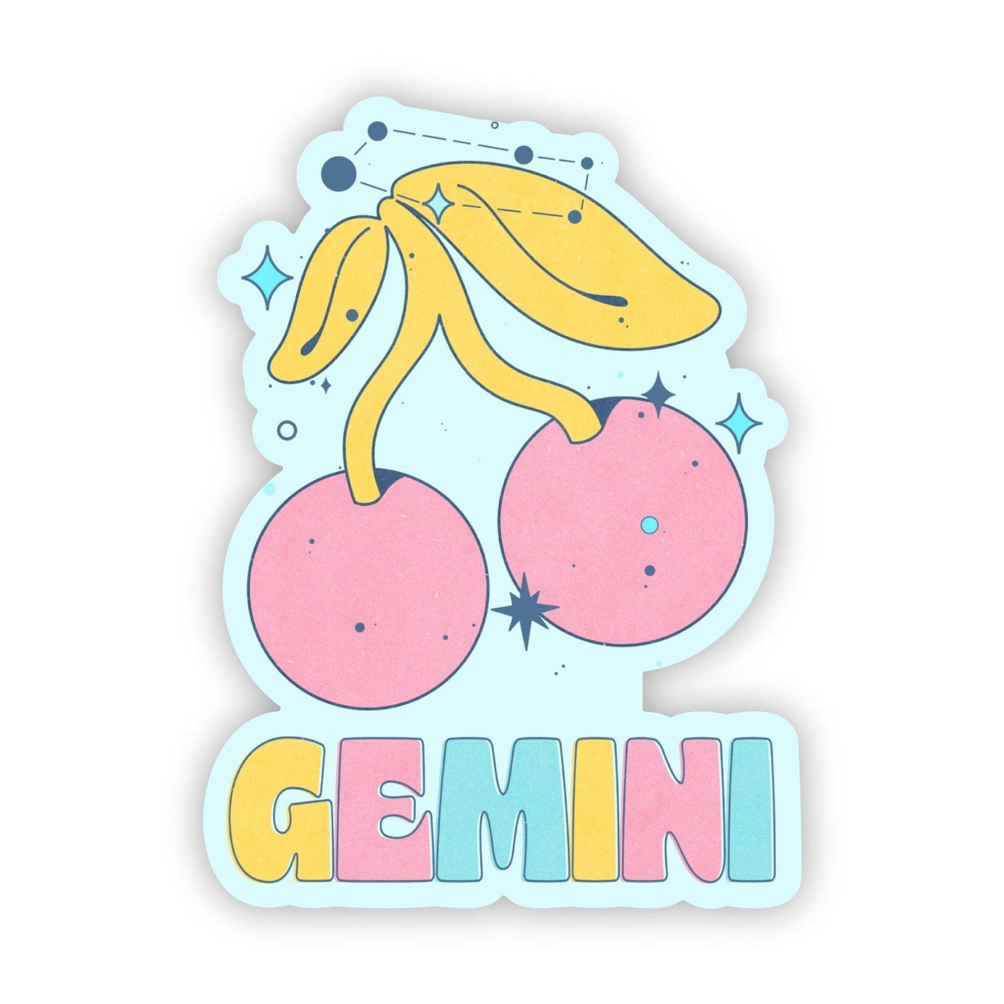 Big Moods - Gemini Astrology Sign Sticker - Dear John