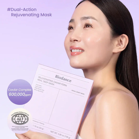 BIODANCE Rejuvenating Caviar PDRN Real Deep Sheet Mask - Dear John