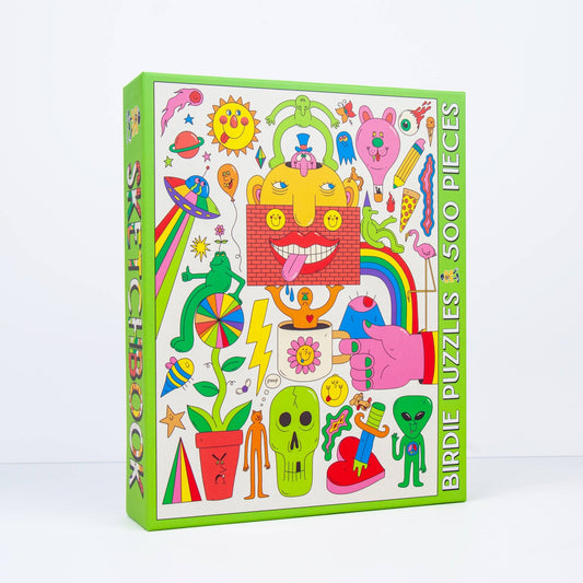 Birdie Puzzles - Sketchbook | 500 Piece Puzzle - Dear John