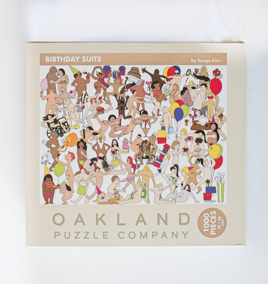 Birthday Suits by Songa Kim - 1000 Piece Jigsaw Puzzle - Dear John