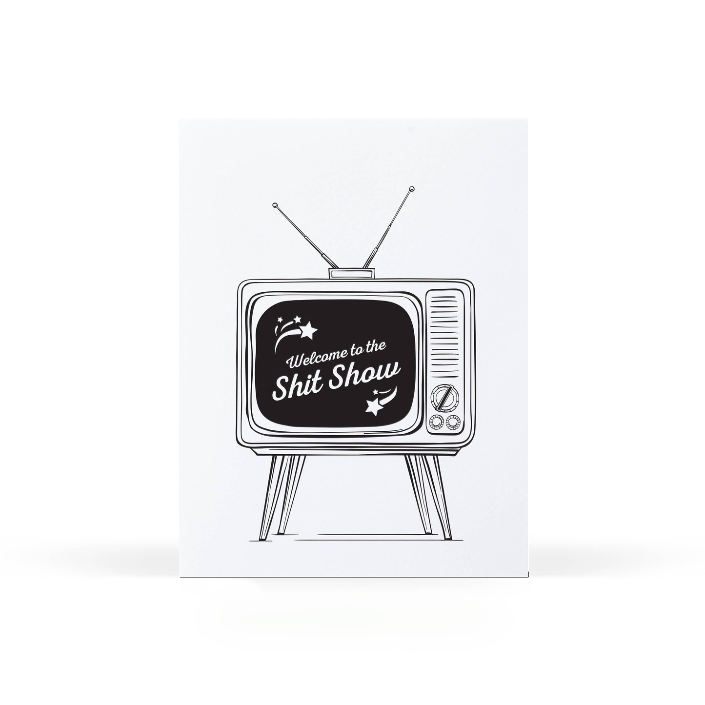 Shit Show Greeting Card