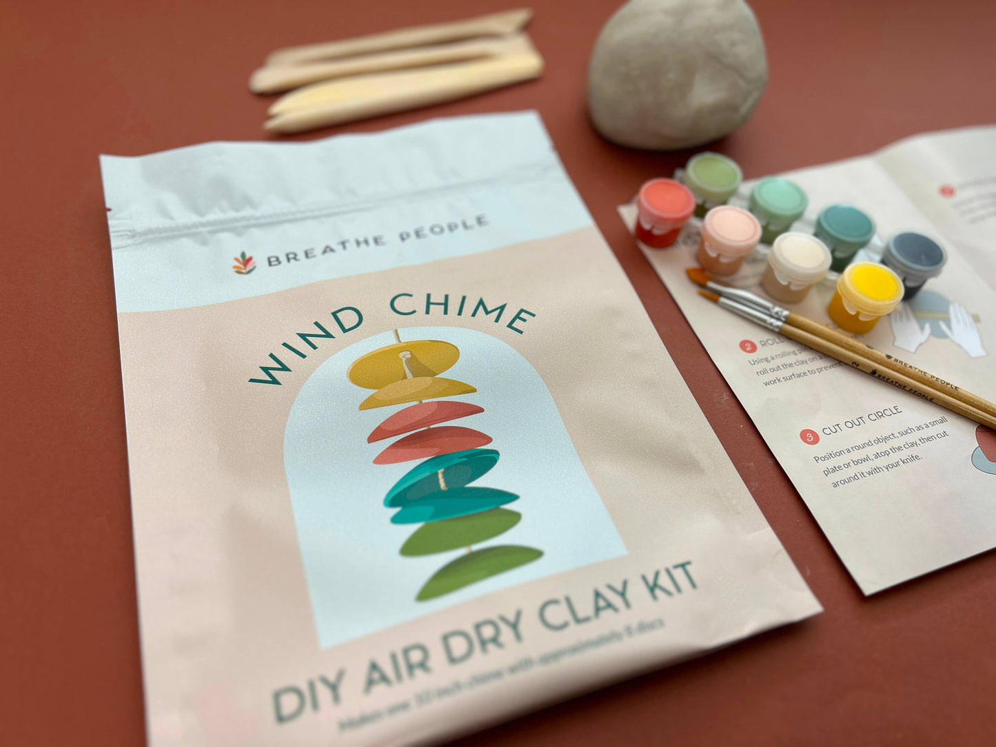 DIY Air Dry Clay Kit — Make Your Own Wind Chimes