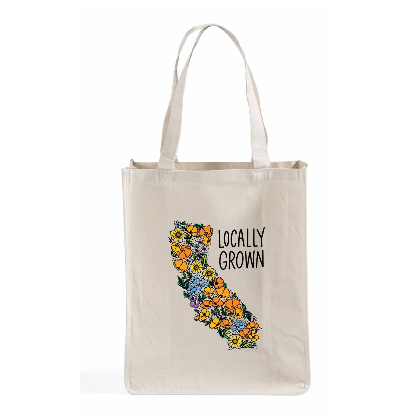 California Locally Grown Shopper Tote Bag - Dear John