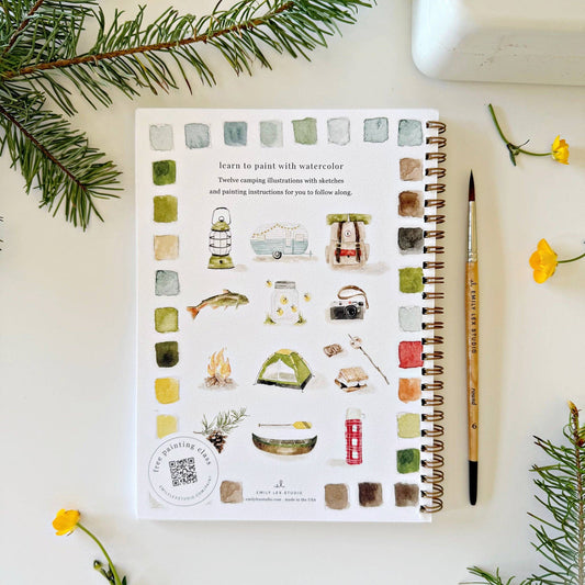 Camping watercolor workbook - Dear John