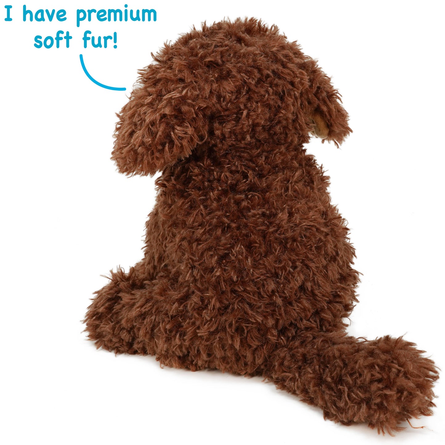 Laurel the Labradoodle — 12" Stuffed Animal Plush