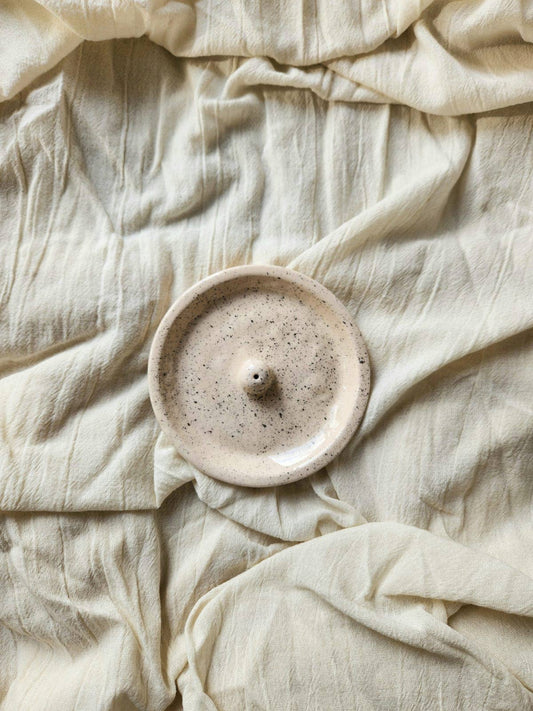 Ceramic Incense Holder Flat - Dear John