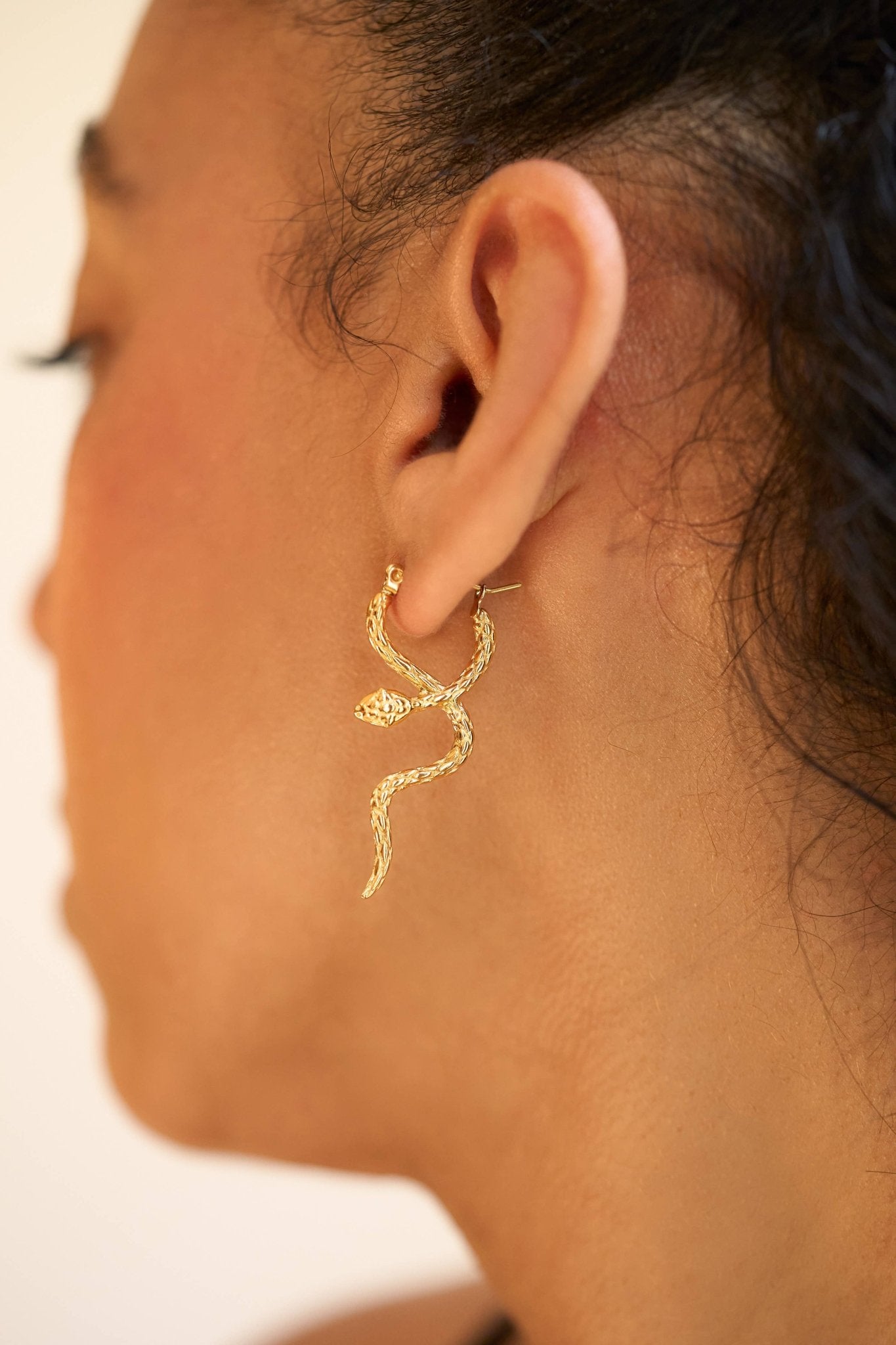 Coil Hoops - 18K Gold Plated - Dear John