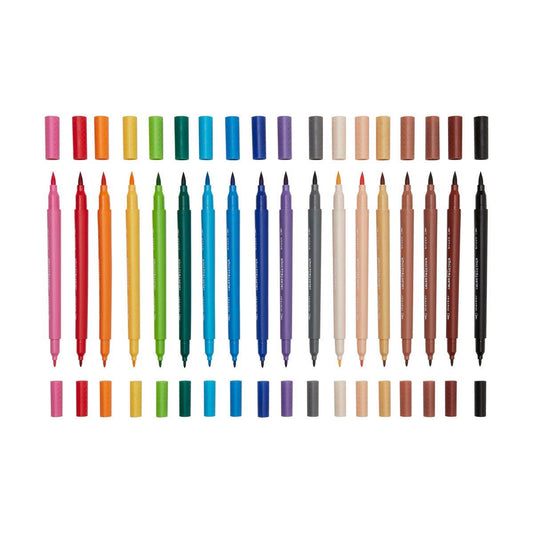 Color Together: Brush & Fine Tip Double - Ended Markers (Set o - Dear John