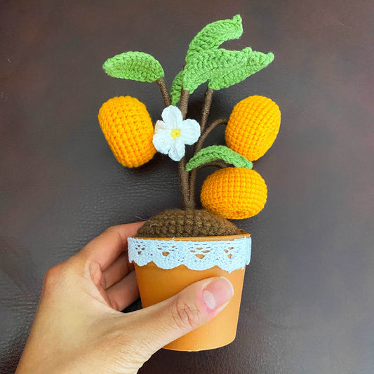 Crochet Orange Tree | Handmade Finished - Dear John