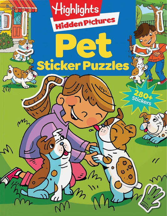 Pet Sticker Puzzles — Hidden Pictures Activity Book