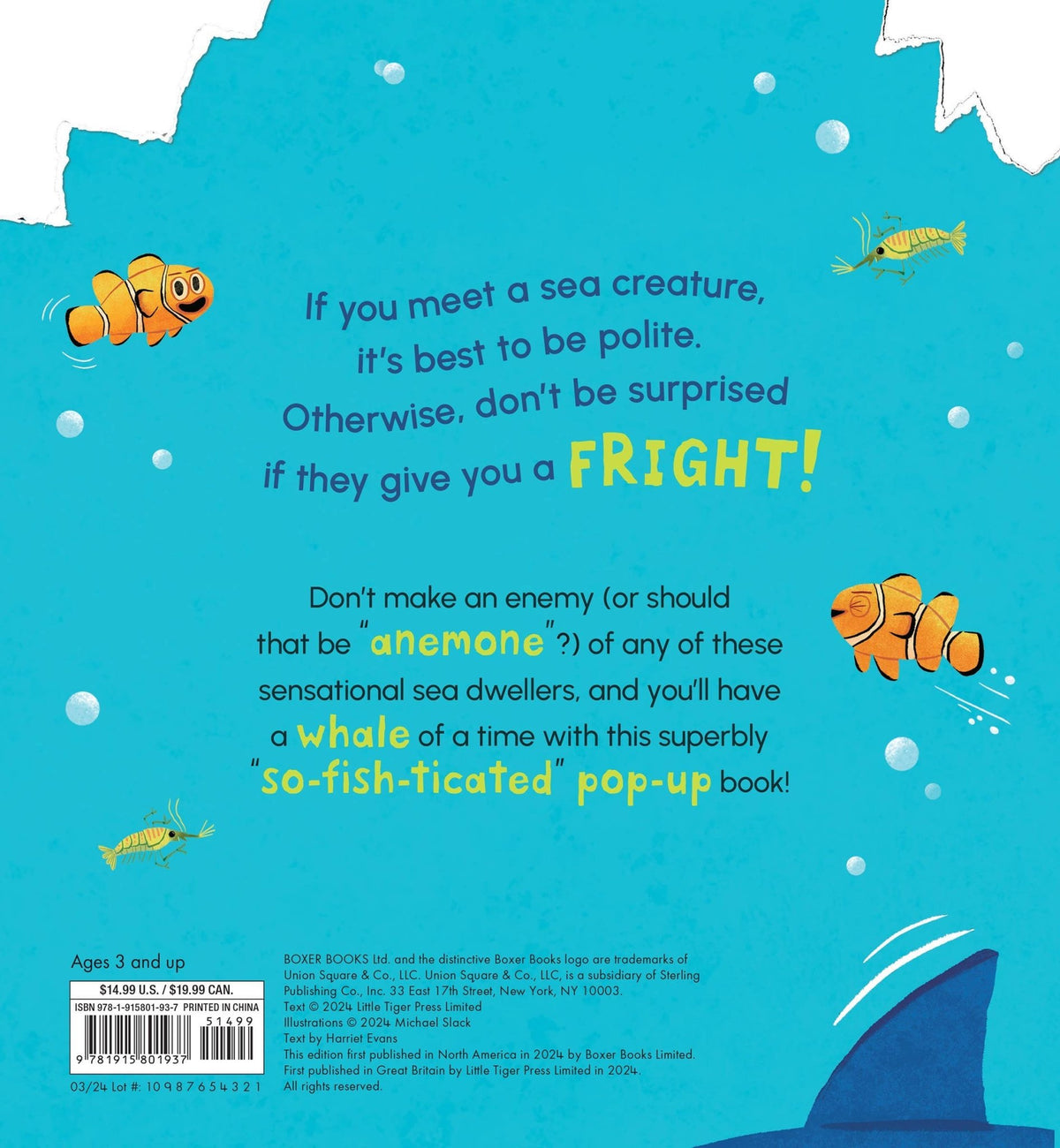 Don't Ever Smile at a Shark: A Fin - Tastic Pop - Up Book - Dear John