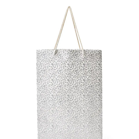 Recycled Paper Tall Holiday Gift Bag 15x10x4.5 - Assorted