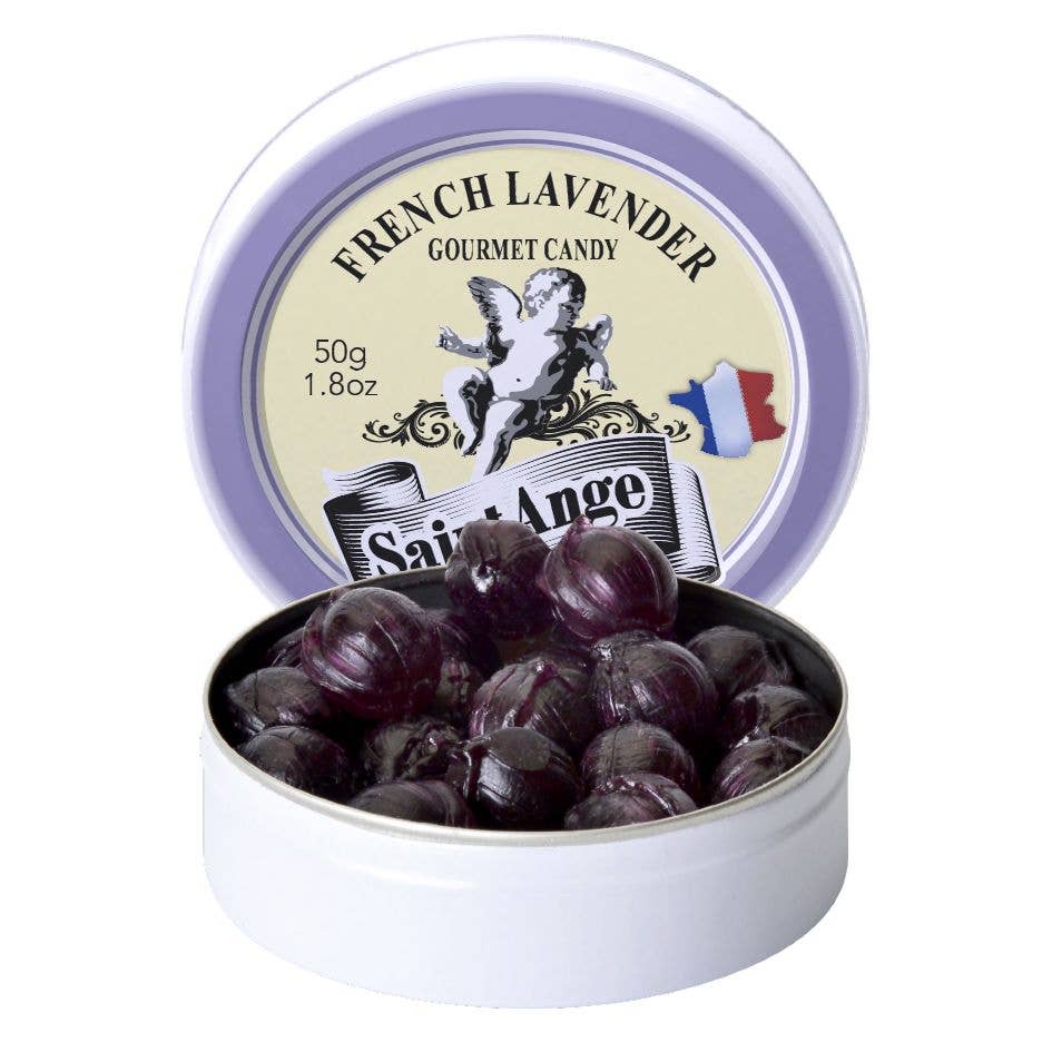 Pastilles Saint-Ange — Bonbons Traditionnels 100% Français (Lavender Flavor)