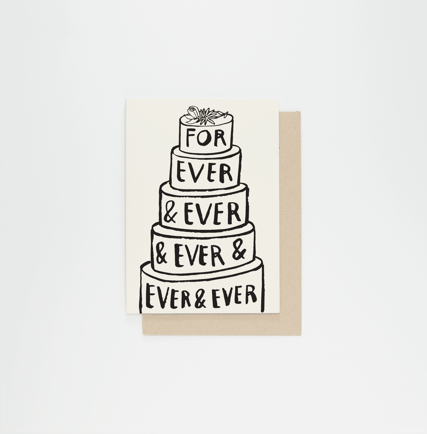 Forever and Ever Card — Wedding & Anniversary Greeting Card - Dear John