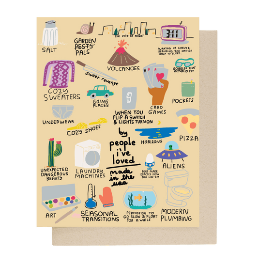 Good Things for the New Year Card - Case Pack of 6 Cards - Dear John