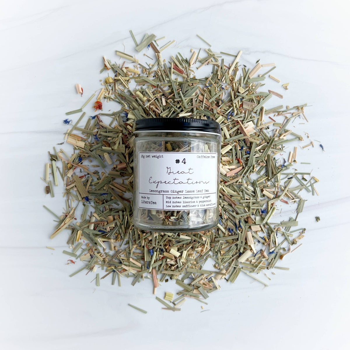 Great Expectations Lemongrass Ginger Loose Leaf Tea - Dear John