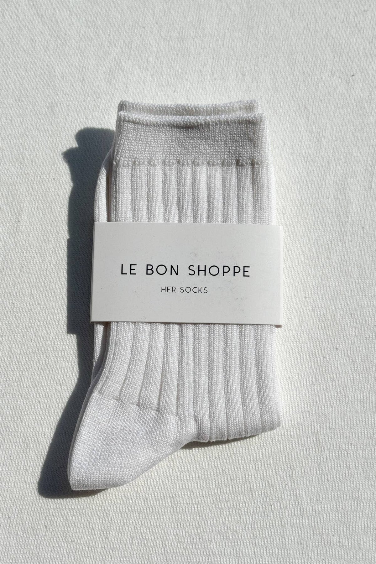 Her Socks - Mercerized Combed Cotton Rib - Dear John