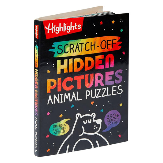 Highlights for Children - Scratch - Off Hidden Pictures Animal Puzzles - Dear John