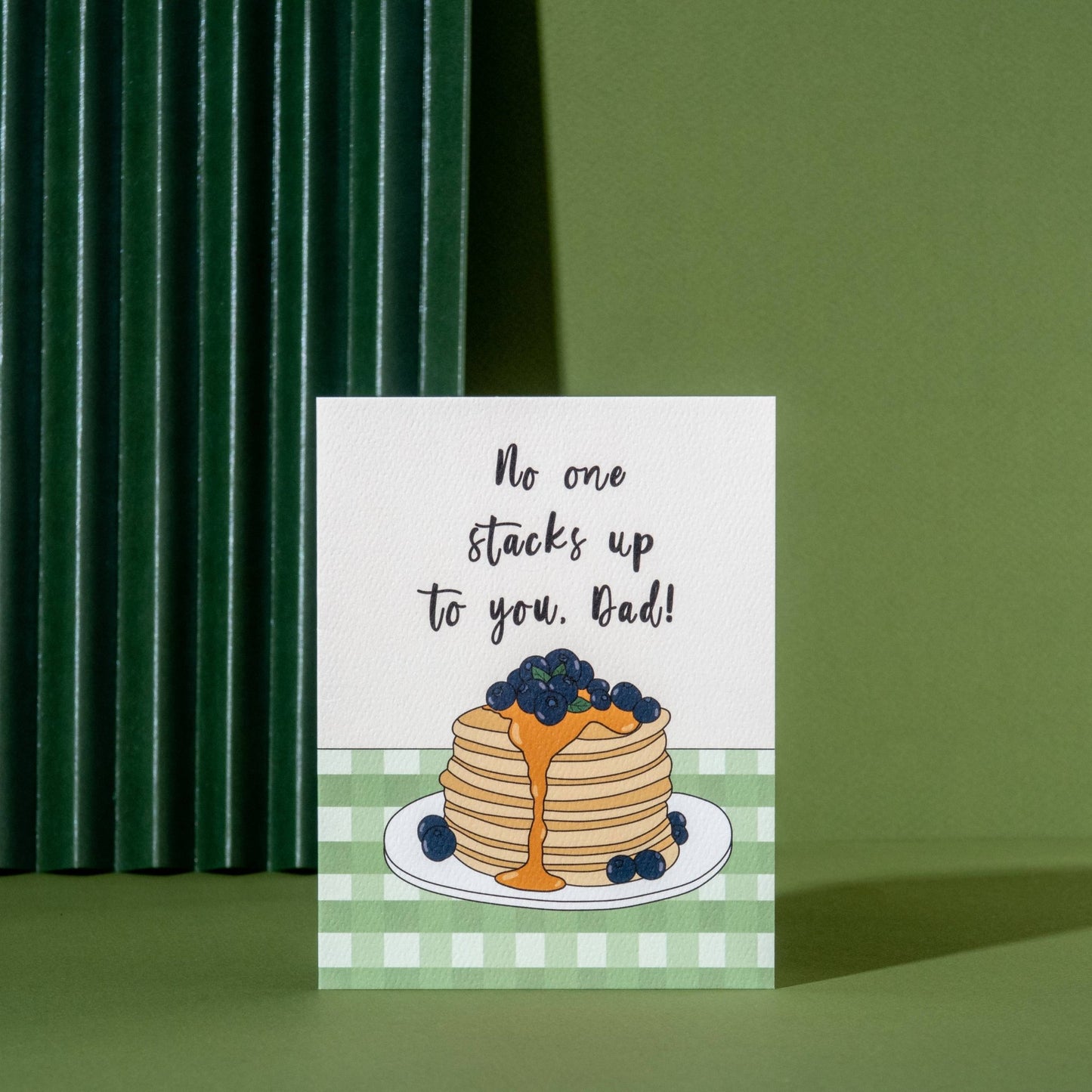 Illustrating Amy - Dad Pancakes Card - Dear John